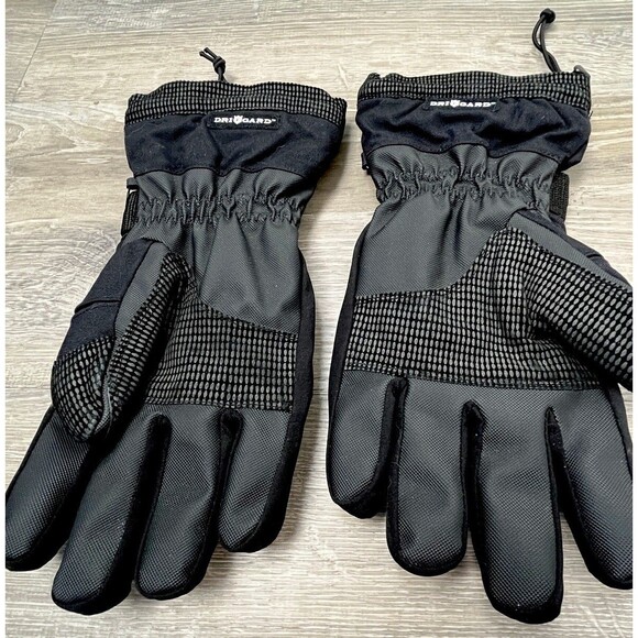 Grandoe Ski Snow‎ Board Gloves Black Men's Small Liners VTG 90s Winter Tech Gear - Picture 4 of 6